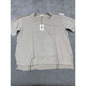 Easel Size Large Khaki Colored T-Shirt #219